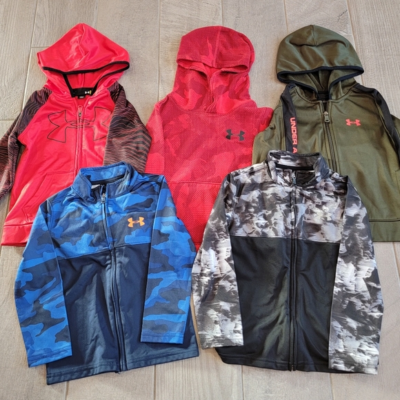 Under Armour Other - 5 pcs Under Armour jackets/hoodie